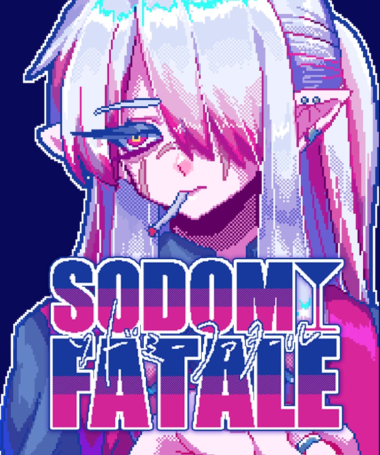 【PCゲーム】ソドミーファタール-SODOMY FATALE 吸血鬼のゲイバー経営AVG【体験版】
