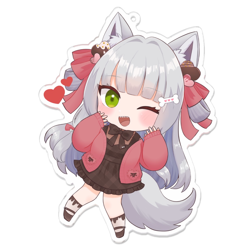 ❤塩田いお　新衣装アクリルキーホルダー❤
