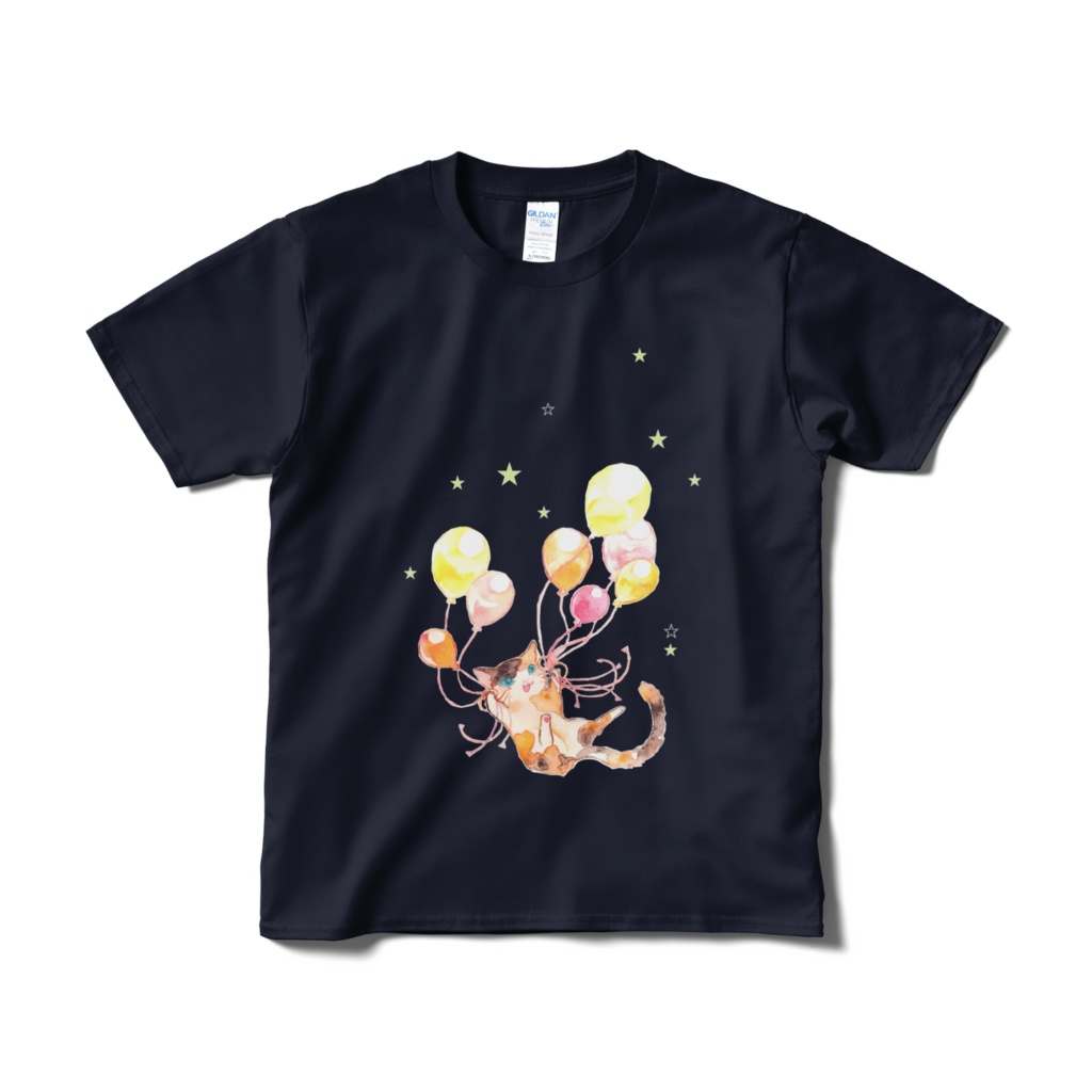 夜空に浮かぶにゃんこT