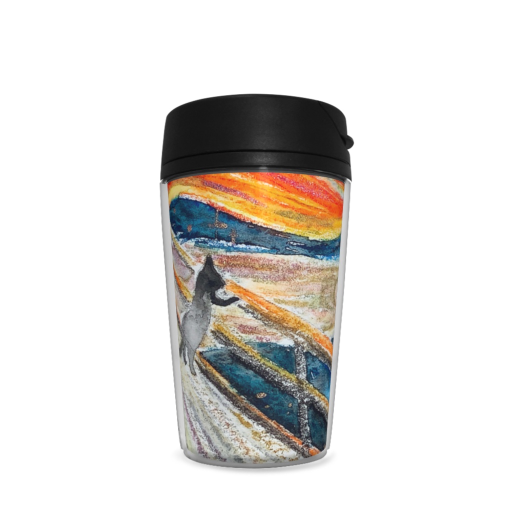 ネコの叫びタンブラー