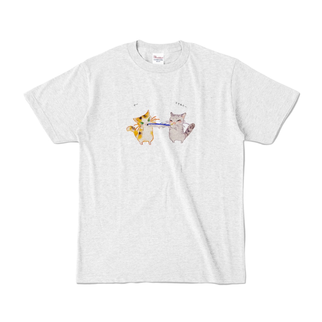 さんまをとりあうTシャツ