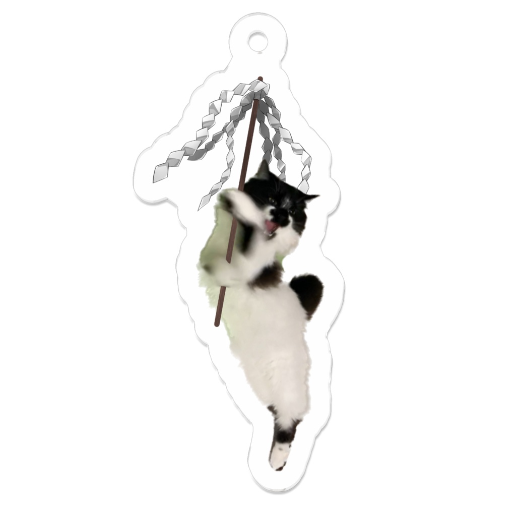 ぶっちぎりお祓いモードこめちキーホルダー