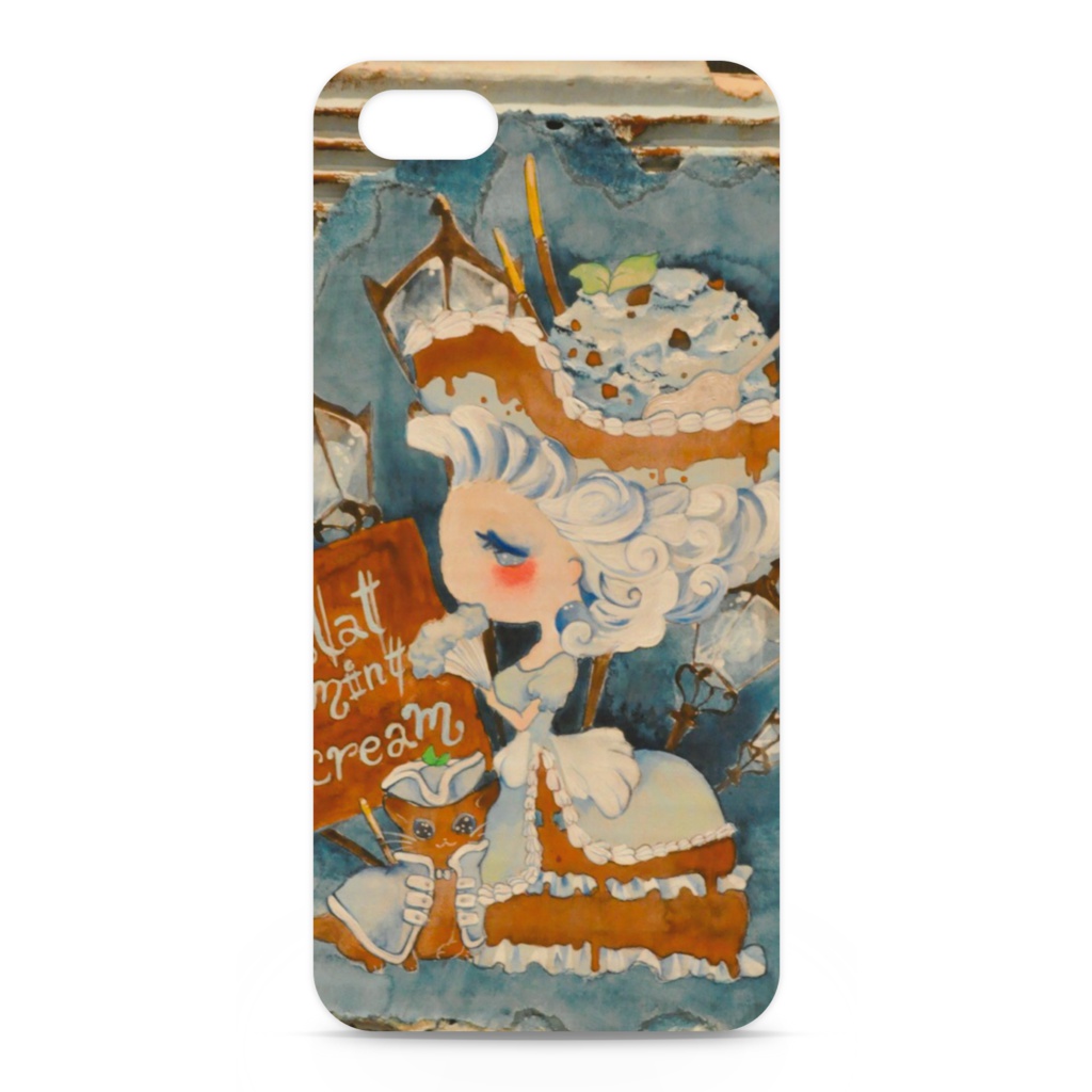 チョコミントアイス