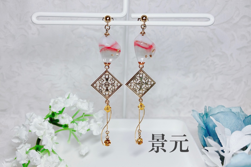 崩スタ キャライメージ耳飾り