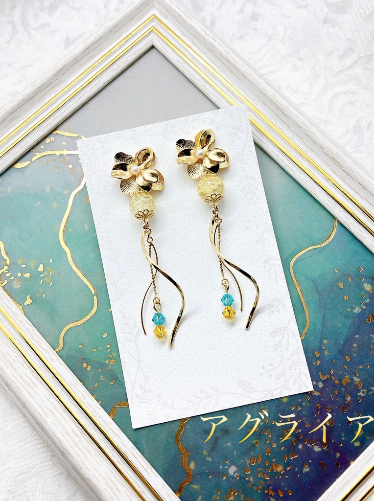 崩スタ キャライメージ耳飾り