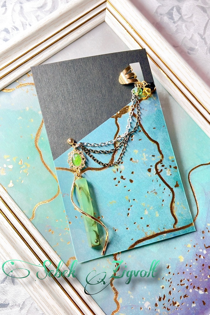 ツイステ ディアソムニア寮イメージ耳飾り