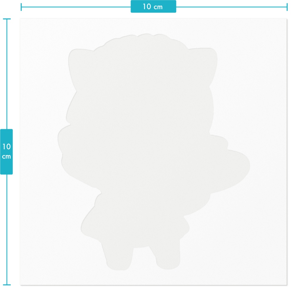 ねこメイドステッカー