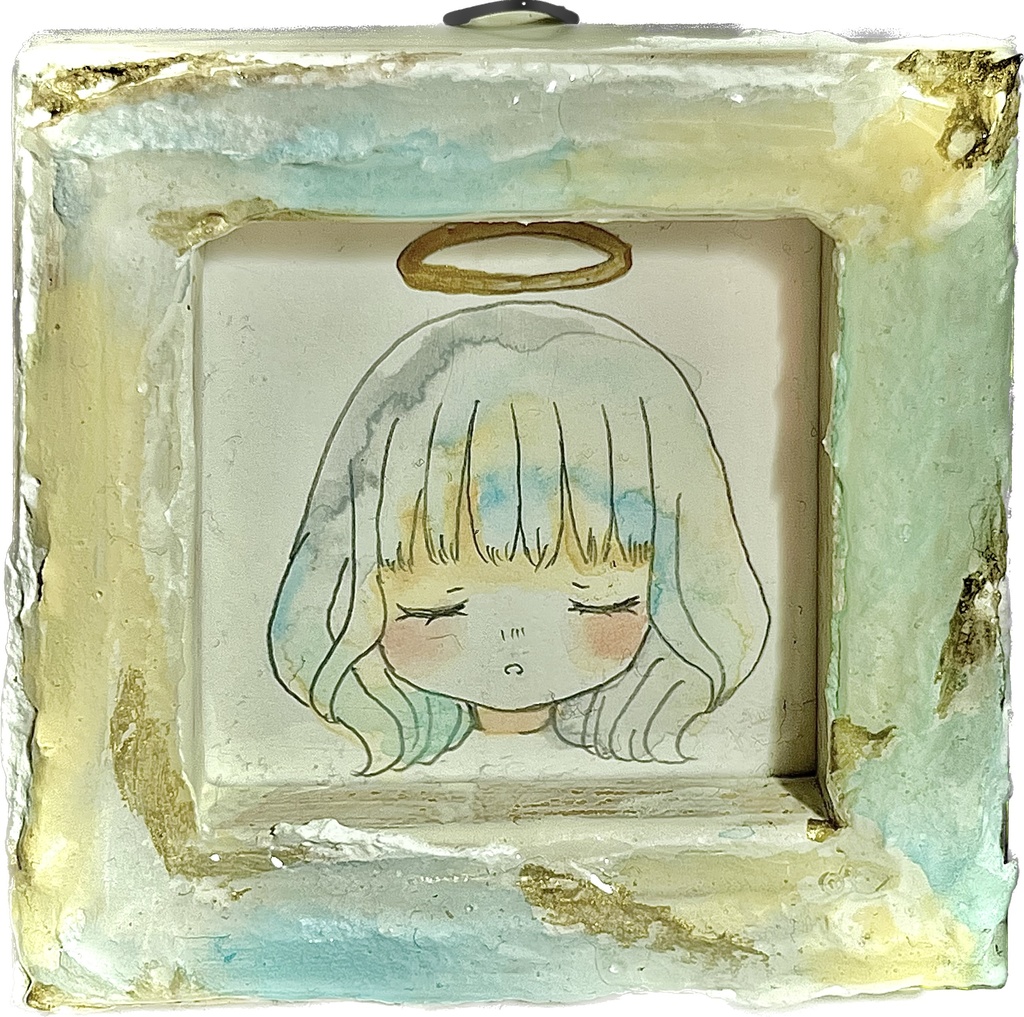 ミニ原画”ときめく天使”