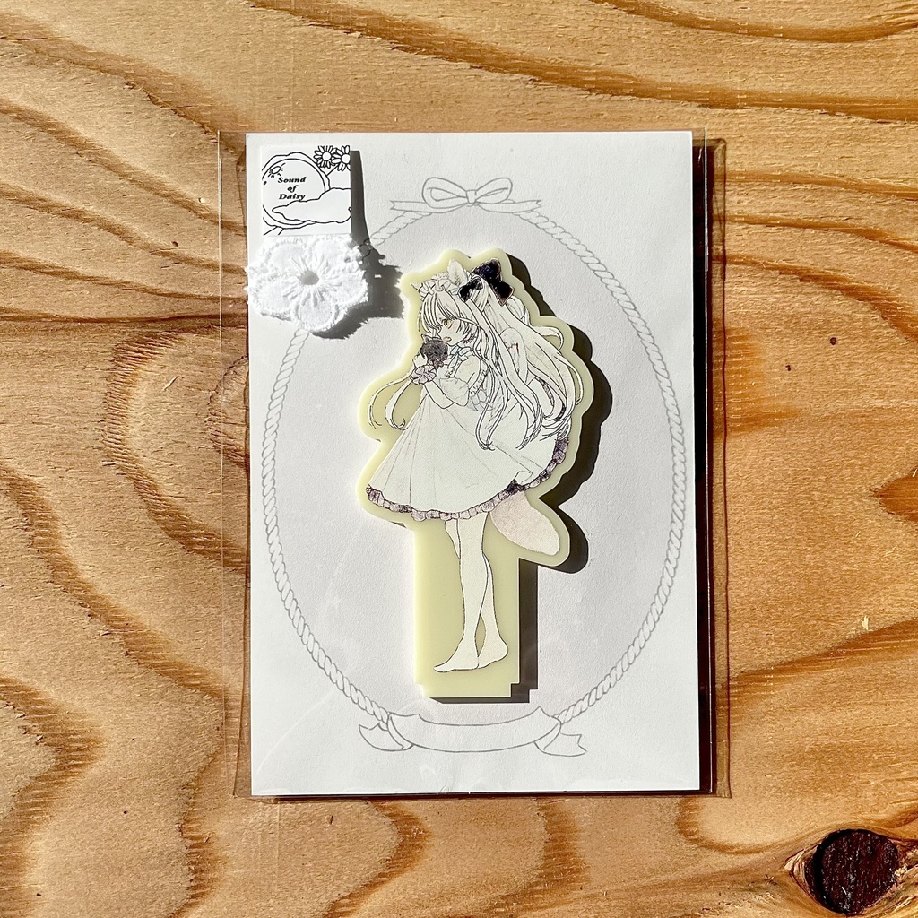 アクリルスタンド【黒猫/狼/セット】