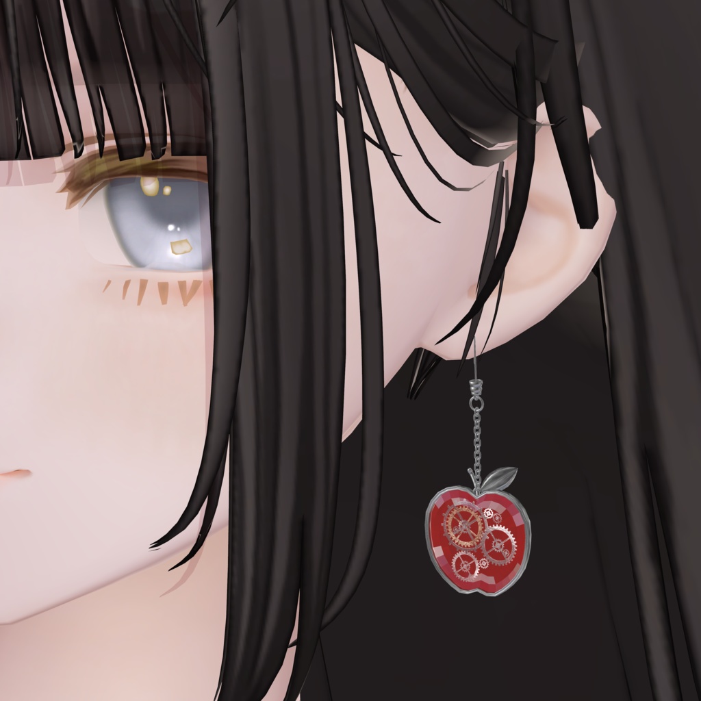 【無料/Free】汎用ピアス -CrockworkApple- ギミック付き