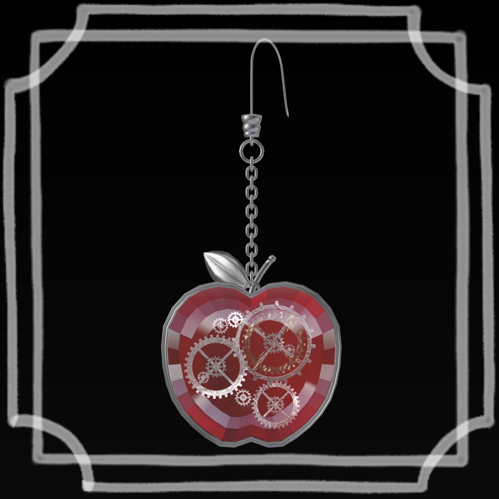 【無料/Free】汎用ピアス -CrockworkApple- ギミック付き