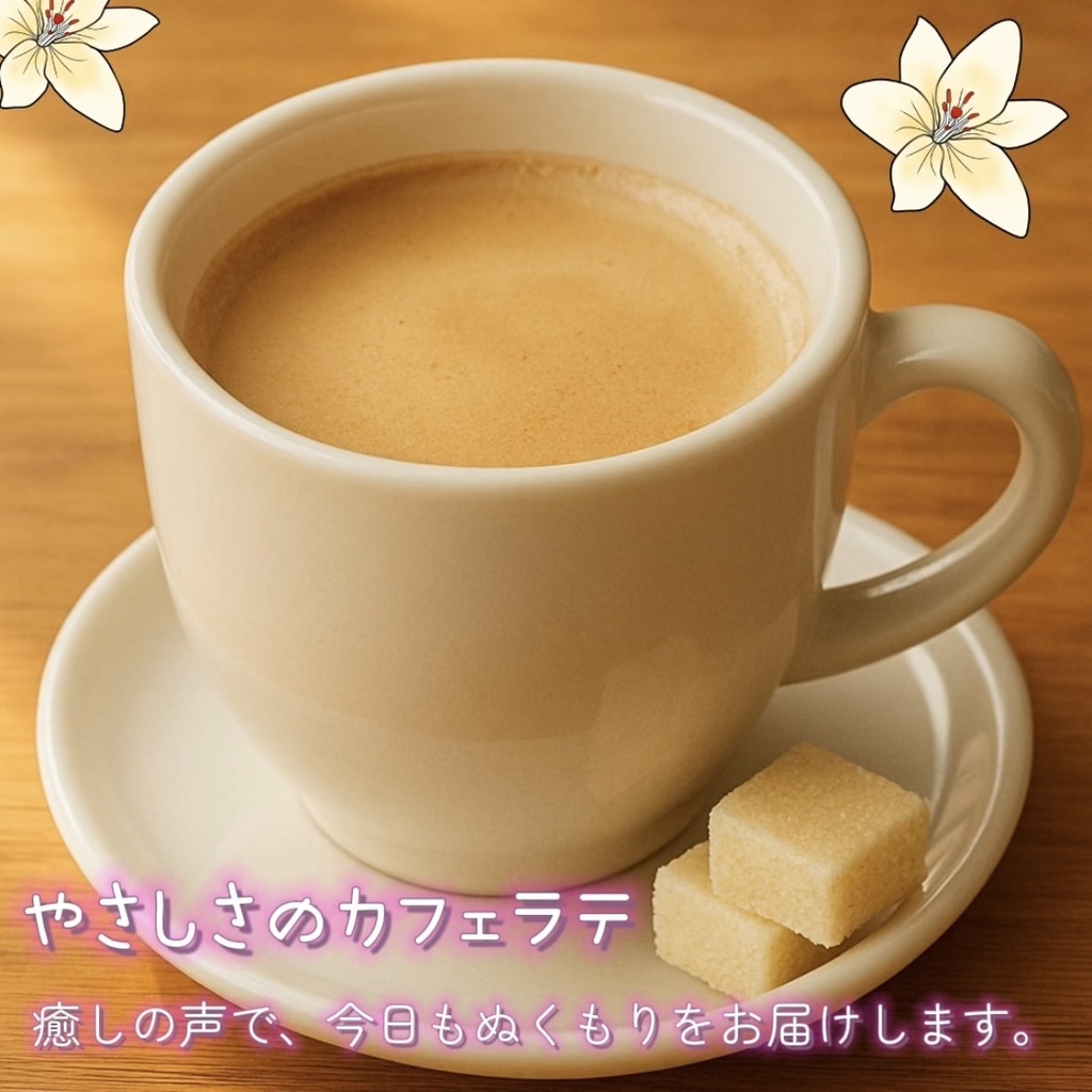 やさしさのカフェラテ〜声のぬくもり、届けます〜