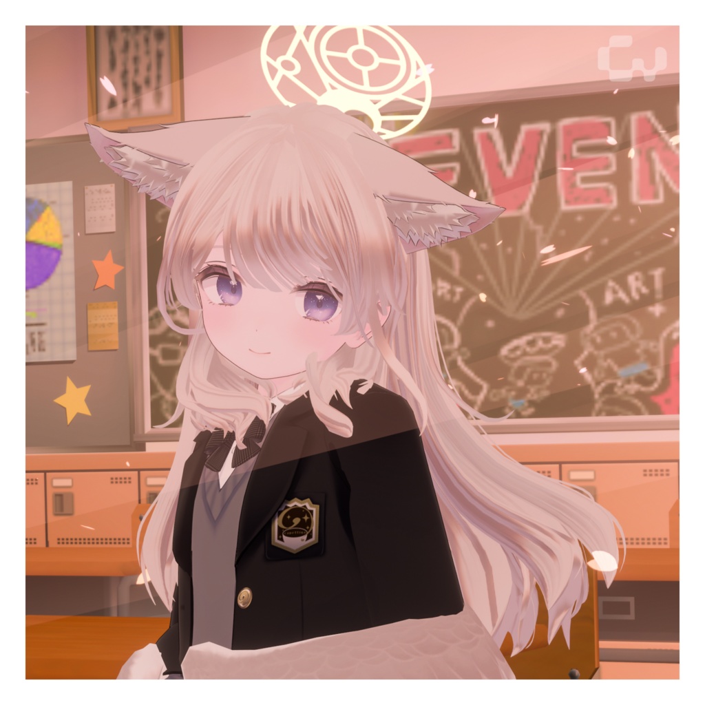 【VRC想定】Carousel Halo【無料】