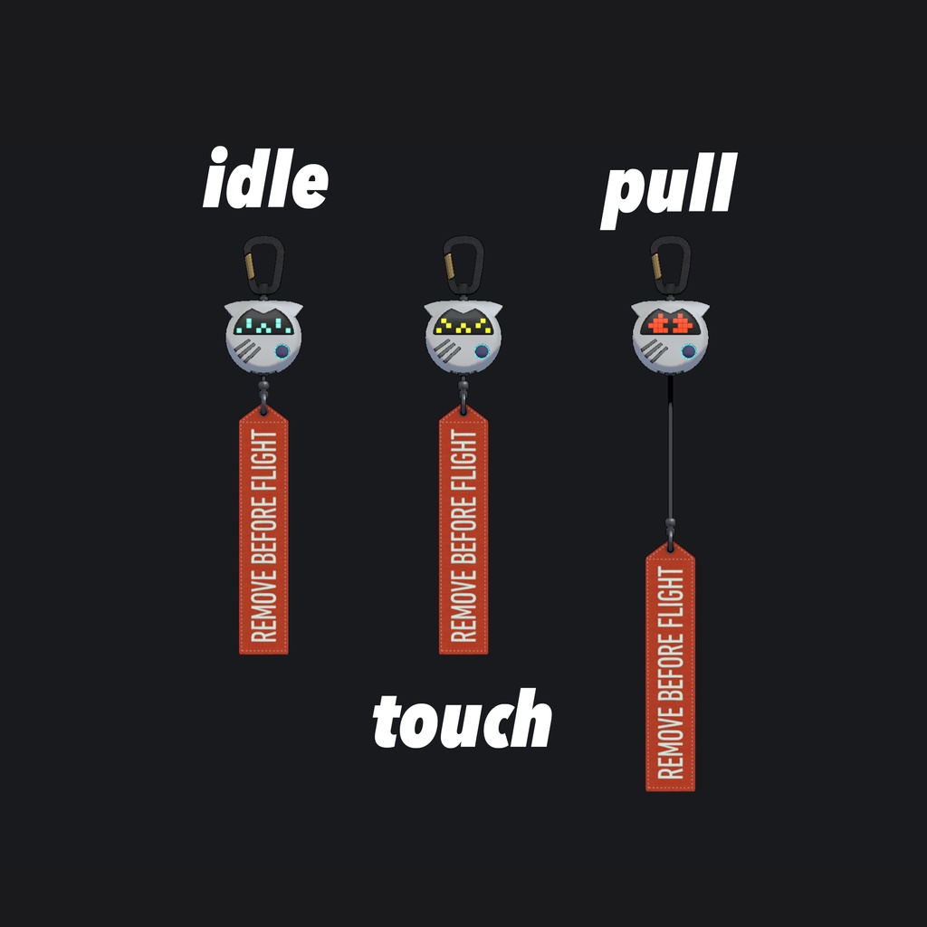 【VRC想定】PB防犯ブザー - Smart Buzzer - T0M / PhysBone+Modular Avatar設定済み