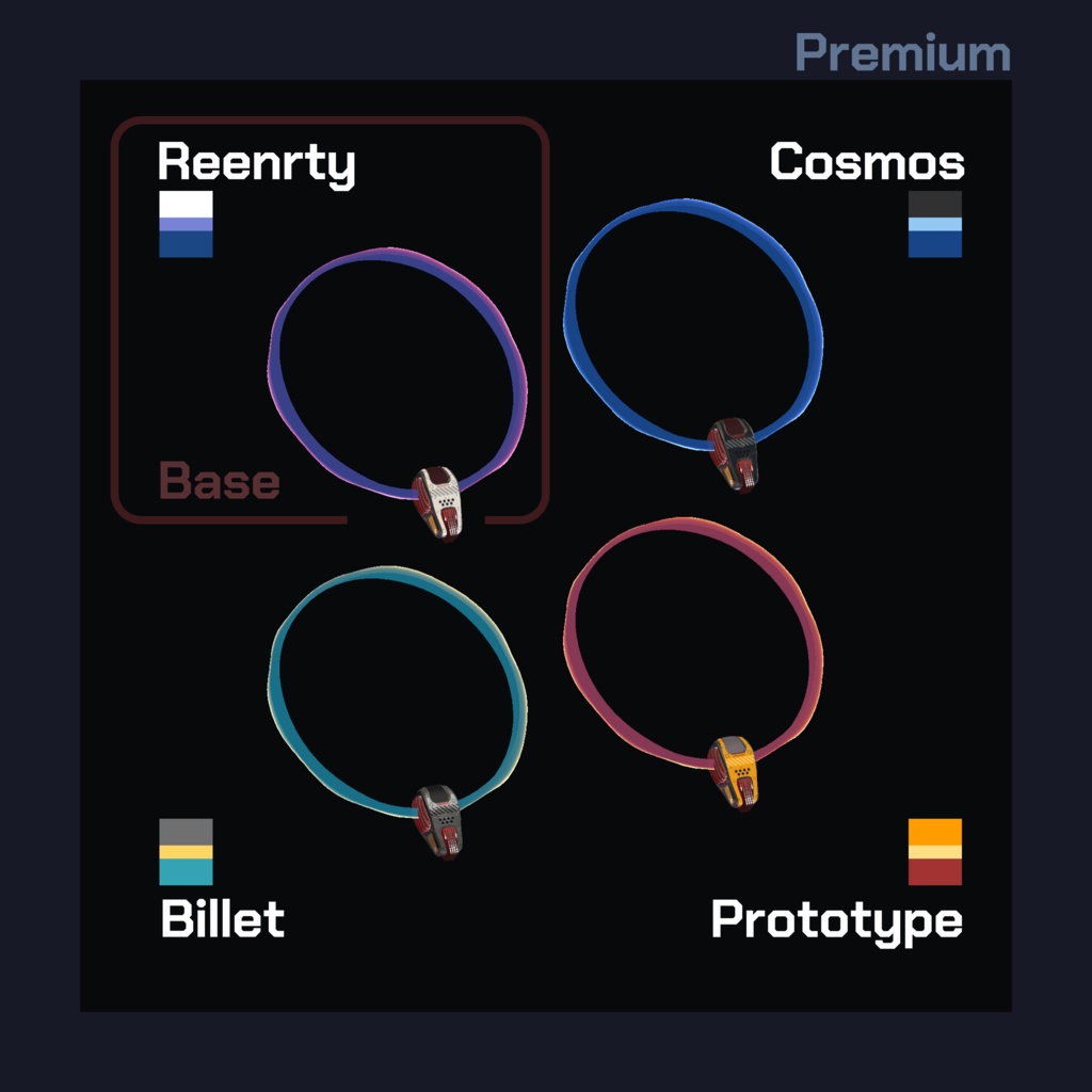 【VRC想定】【Audiolink】FreQ Lite / PhysBone設定済み