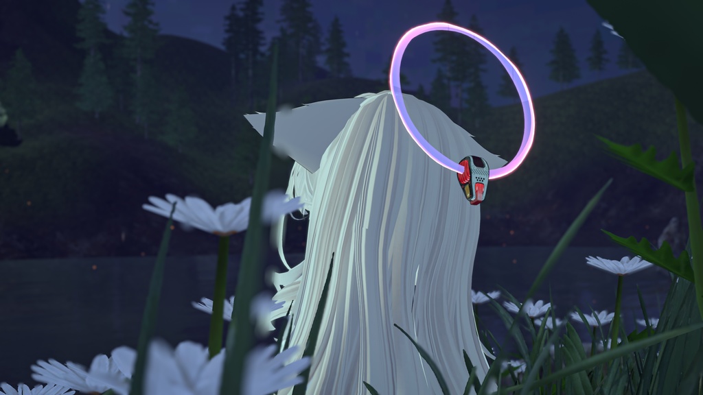 【VRC想定】【Audiolink】FreQ Lite / PhysBone設定済み