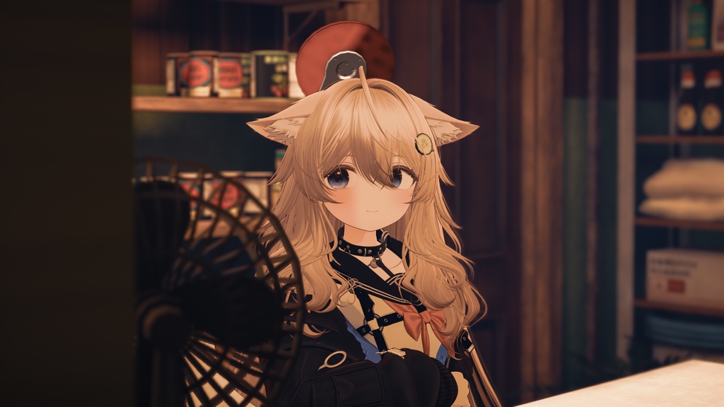 【VRC想定】【Audiolink】DreamCacher / PhysBone設定済み