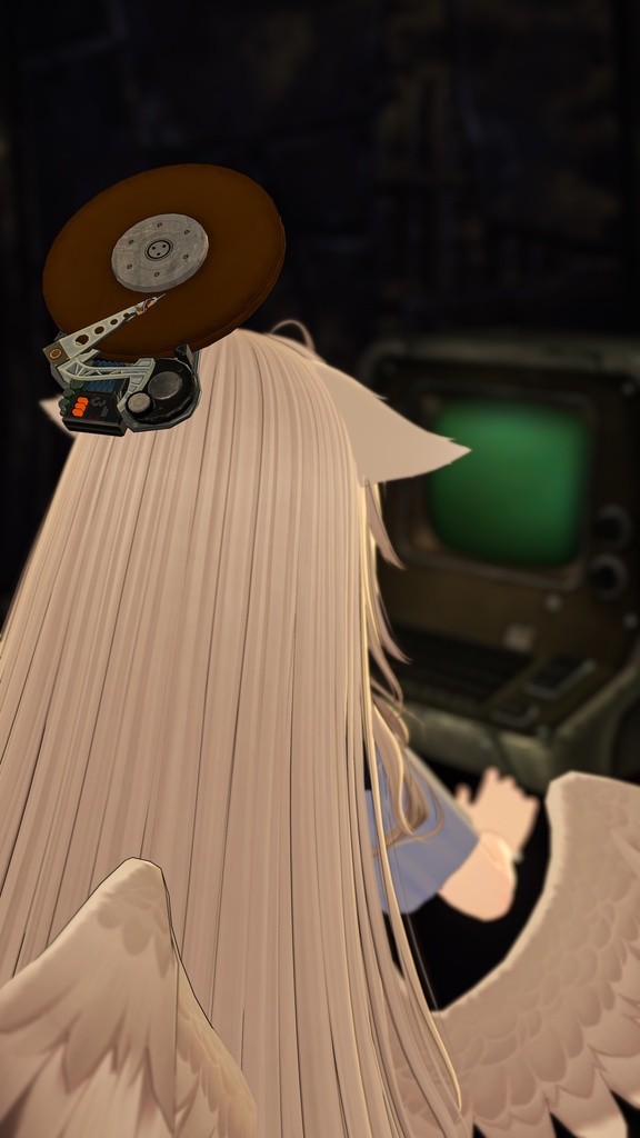 【VRC想定】【Audiolink】DreamCacher / PhysBone設定済み