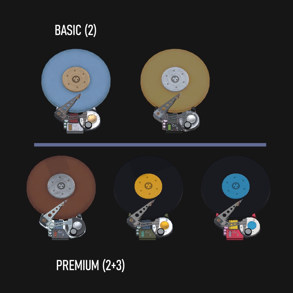 【VRC想定】【Audiolink】DreamCacher / PhysBone設定済み