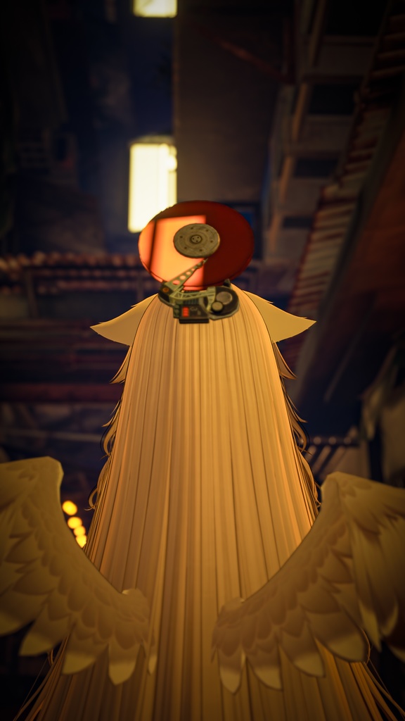 【VRC想定】【Audiolink】DreamCacher / PhysBone設定済み