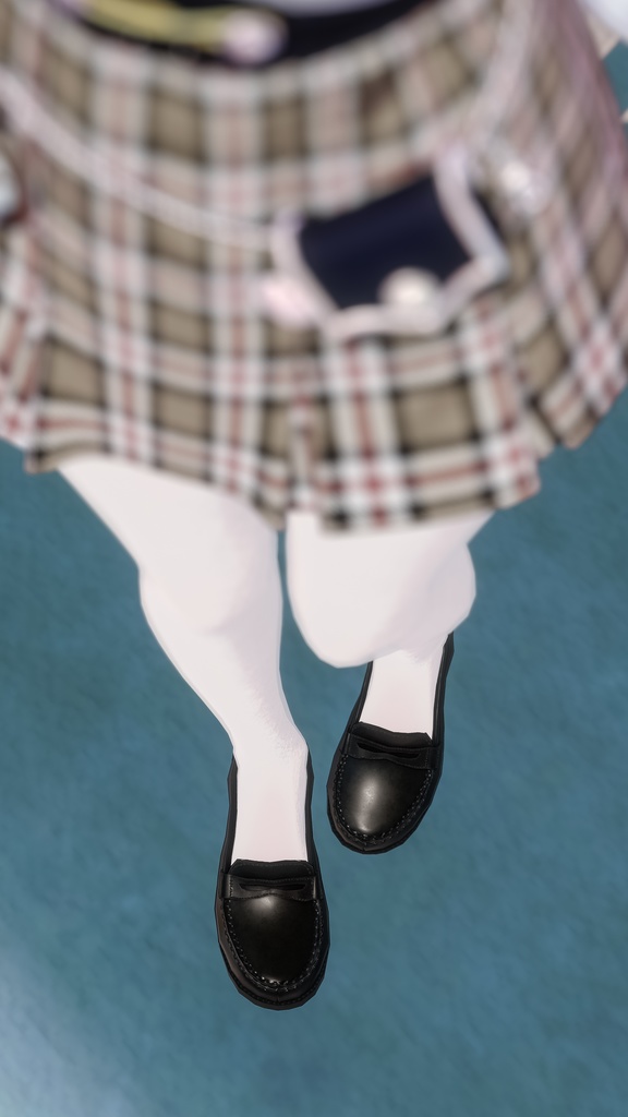 【VRC想定】【7アバター対応】LF001 Classic Loafer / クラシックローファー