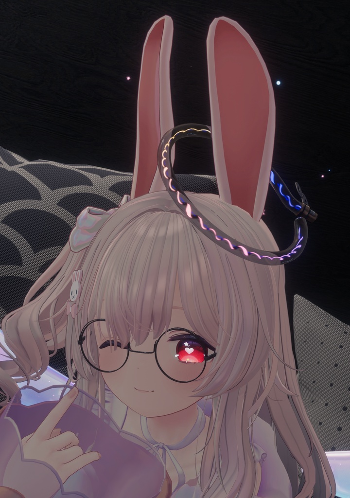 【VRC想定】【Audiolink】iDealizer / PhysBone設定済み