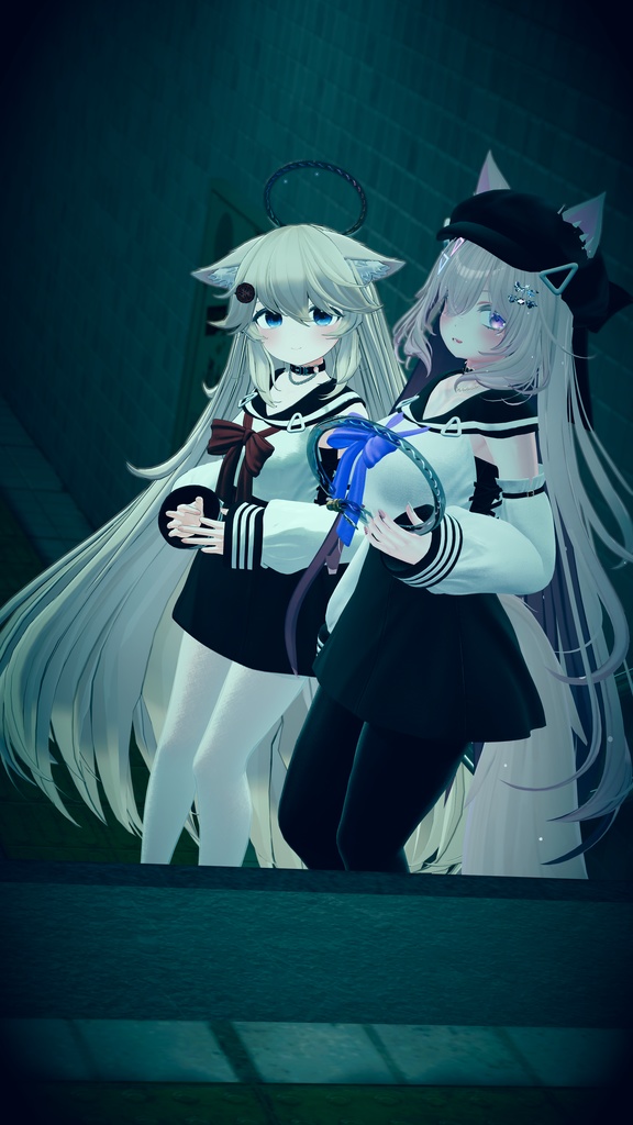 【VRC想定】【Audiolink】iDealizer / PhysBone設定済み