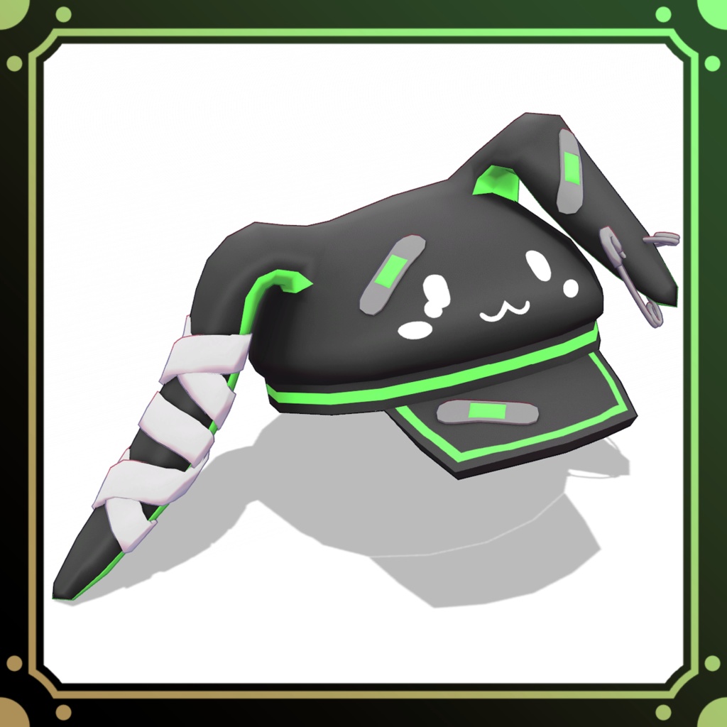 傷心うさ耳帽子 (Heartbroken Bunny-Ear Hat)