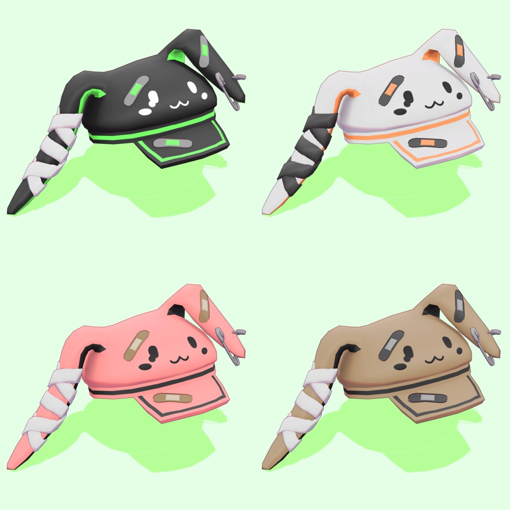 傷心うさ耳帽子 (Heartbroken Bunny-Ear Hat)