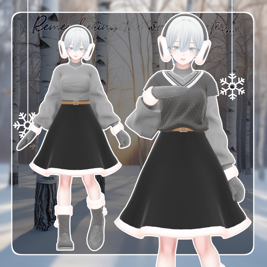 6アバター対応〖❄️Memorial Winter❄️〗