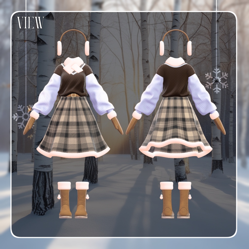 6アバター対応〖❄️Memorial Winter❄️〗