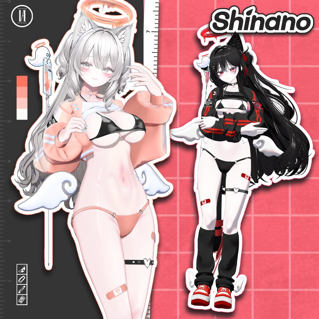 11アバター対応〖🩵Seraphic Drip🩵〗