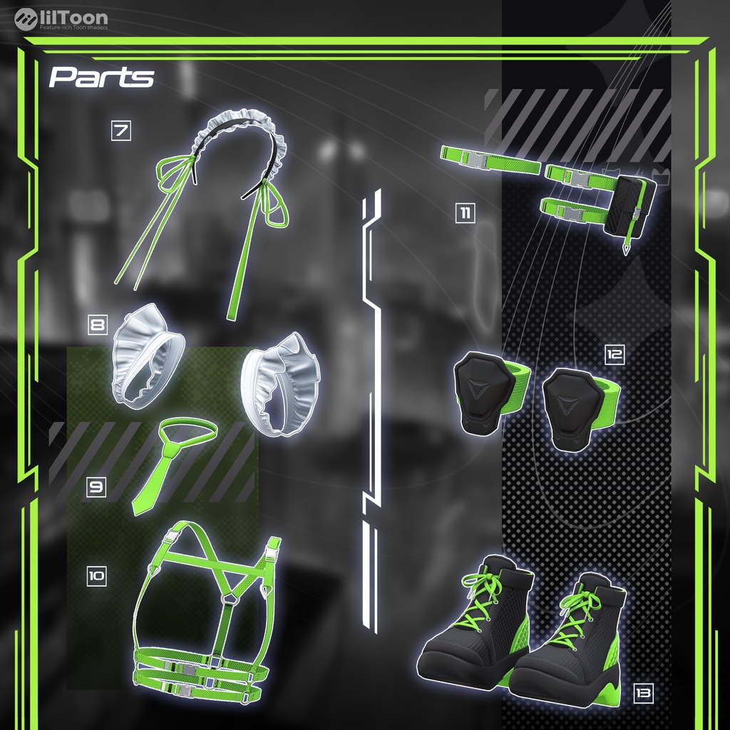 9アバター対応〖🖤Lumière Arma🤍〗