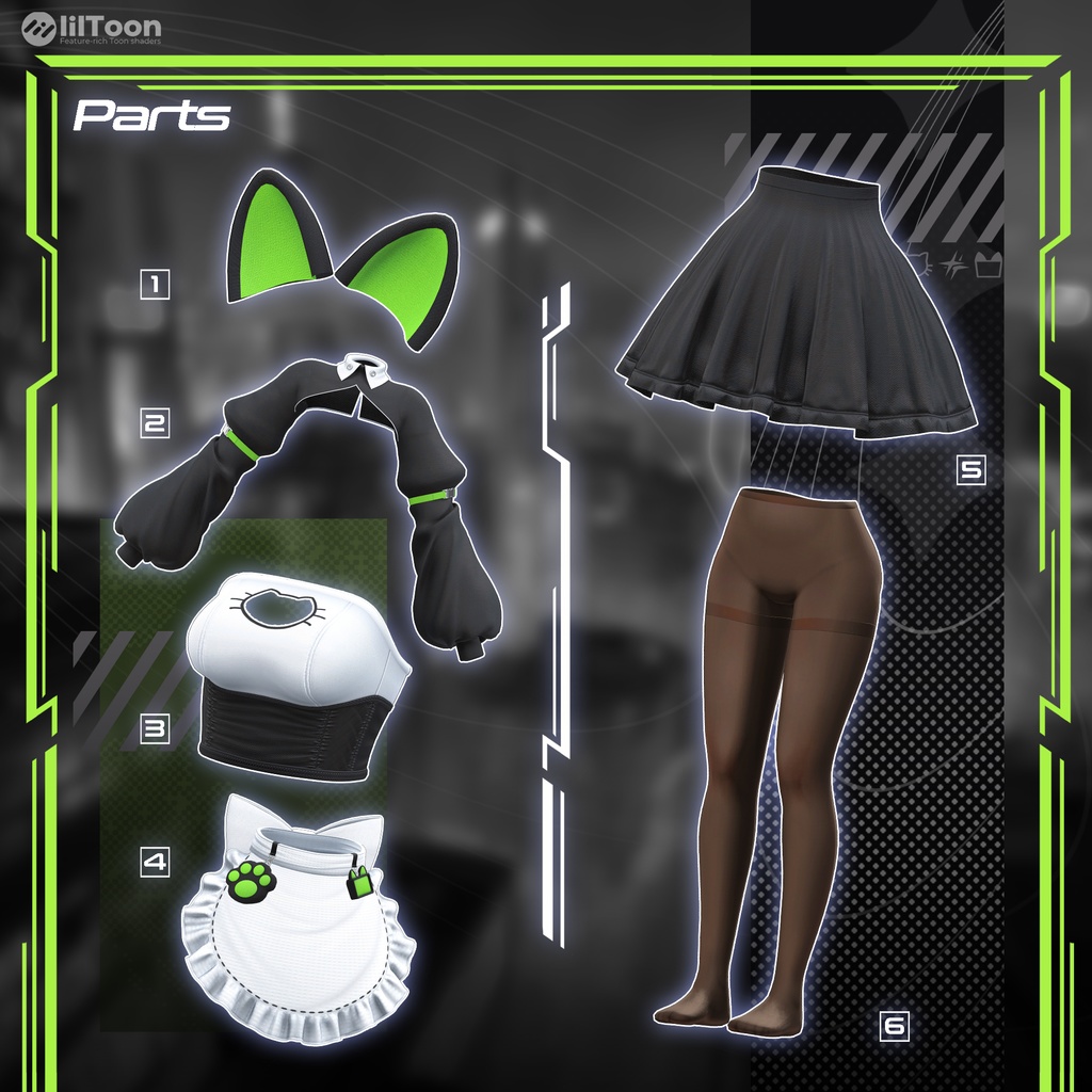 9アバター対応〖🖤Lumière Arma🤍〗