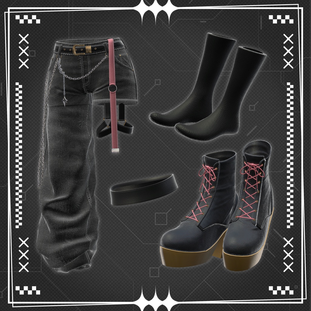 (📢セール中 12/15) 8アバター対応〖✨Street Sprite✨〗