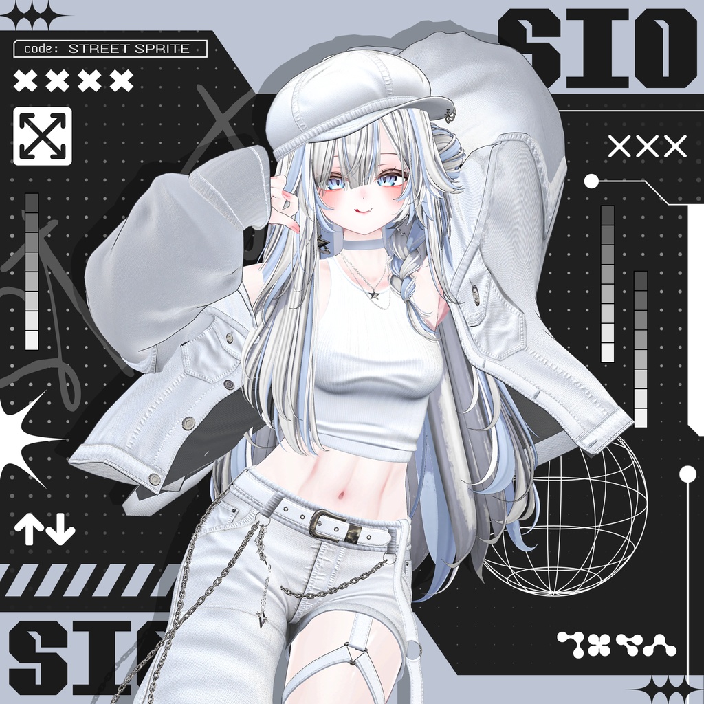 (📢セール中 12/15) 8アバター対応〖✨Street Sprite✨〗