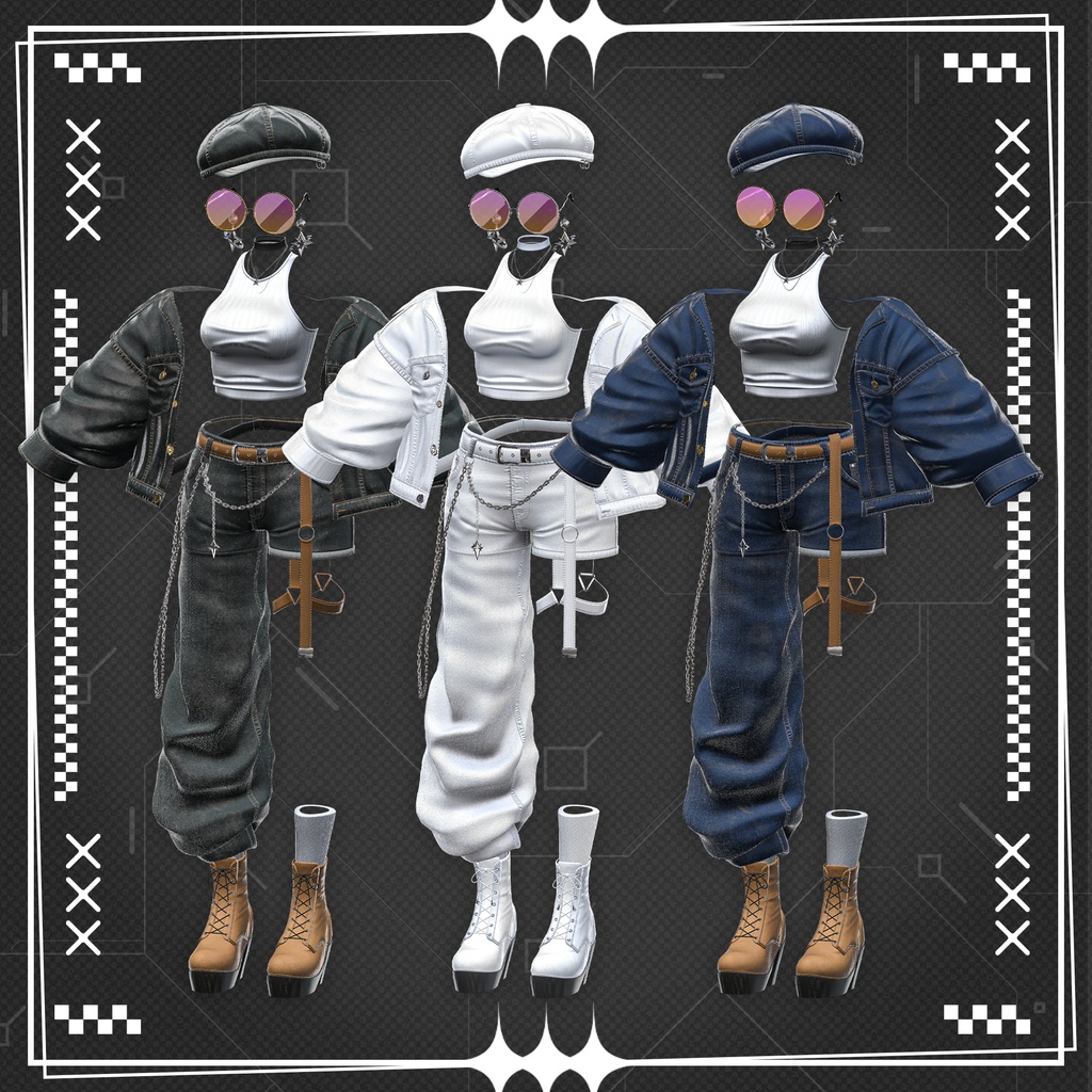 (📢セール中 12/15) 8アバター対応〖✨Street Sprite✨〗