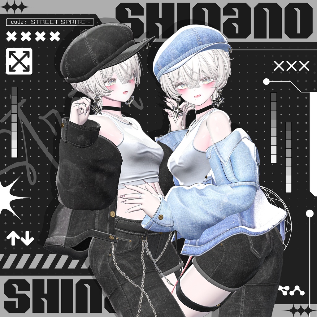 (📢セール中 12/15) 8アバター対応〖✨Street Sprite✨〗