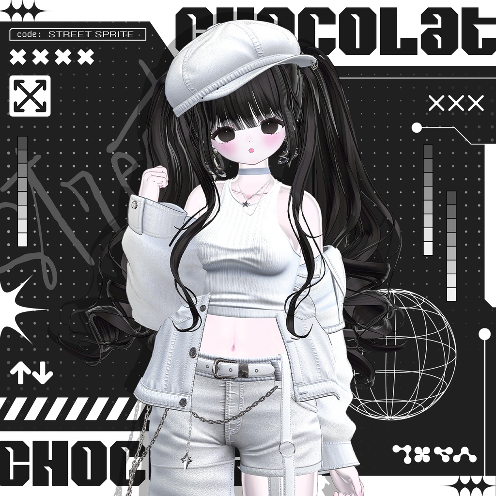 (📢セール中 12/15) 8アバター対応〖✨Street Sprite✨〗