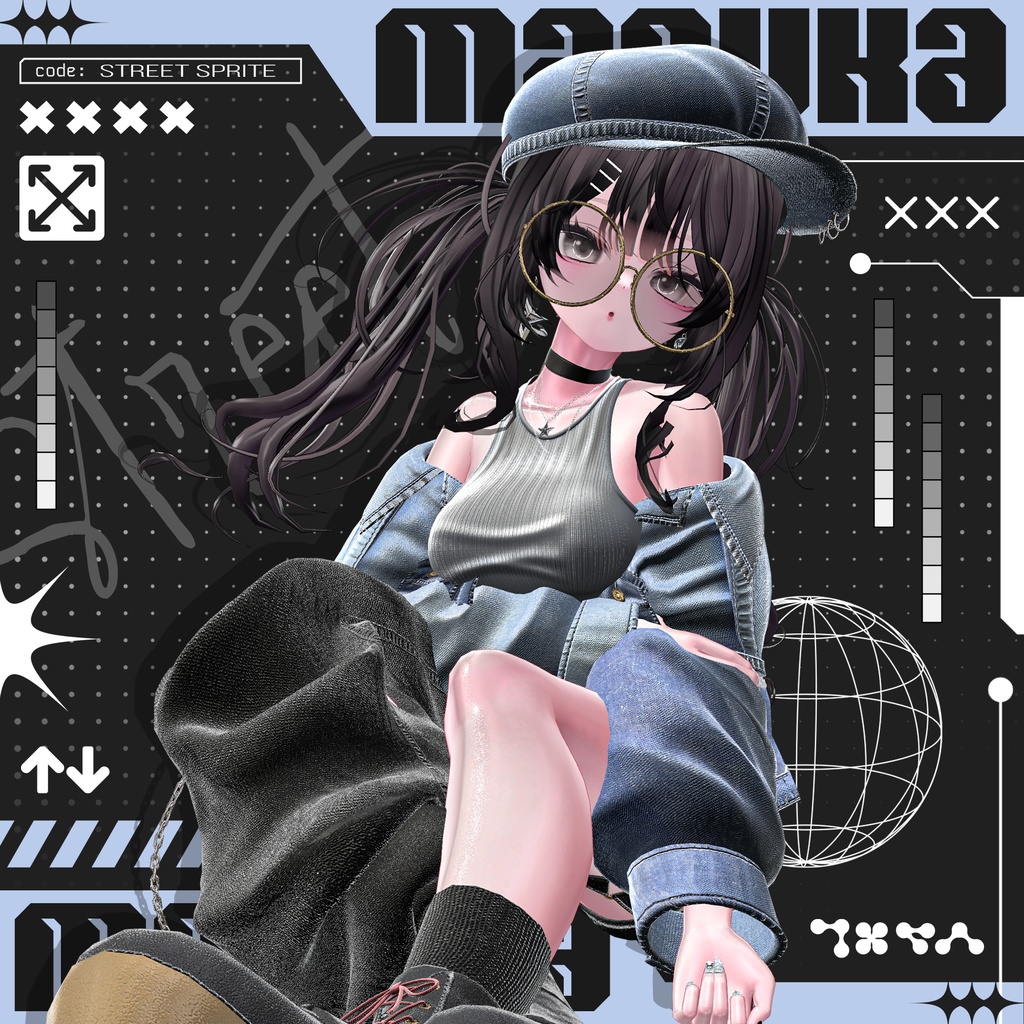 (📢セール中 12/15) 8アバター対応〖✨Street Sprite✨〗