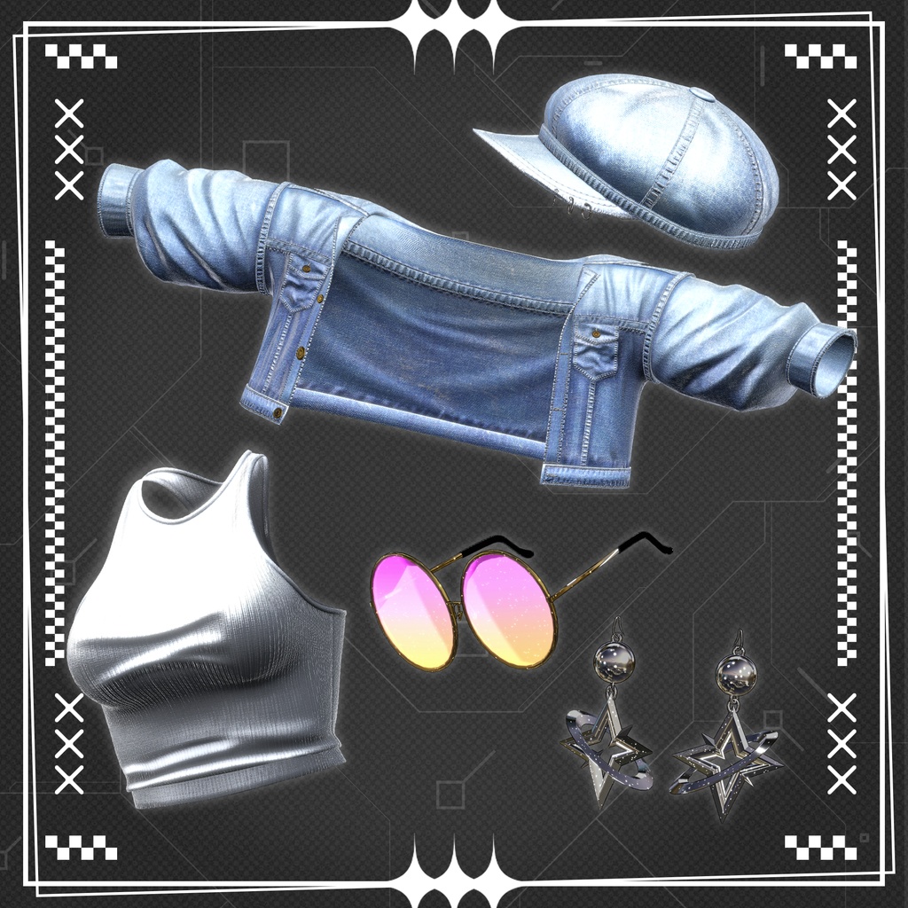 (📢セール中 12/15) 8アバター対応〖✨Street Sprite✨〗