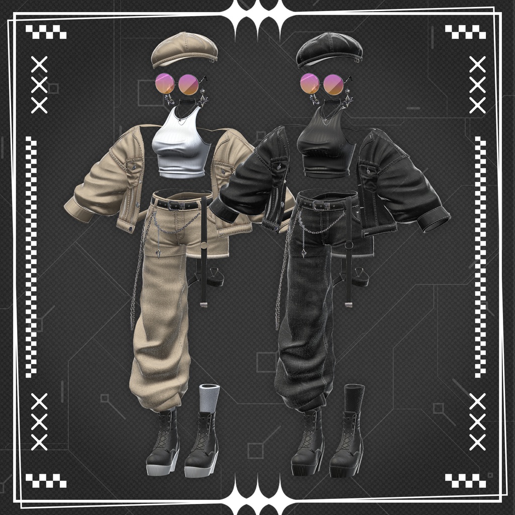 (📢セール中 12/15) 8アバター対応〖✨Street Sprite✨〗