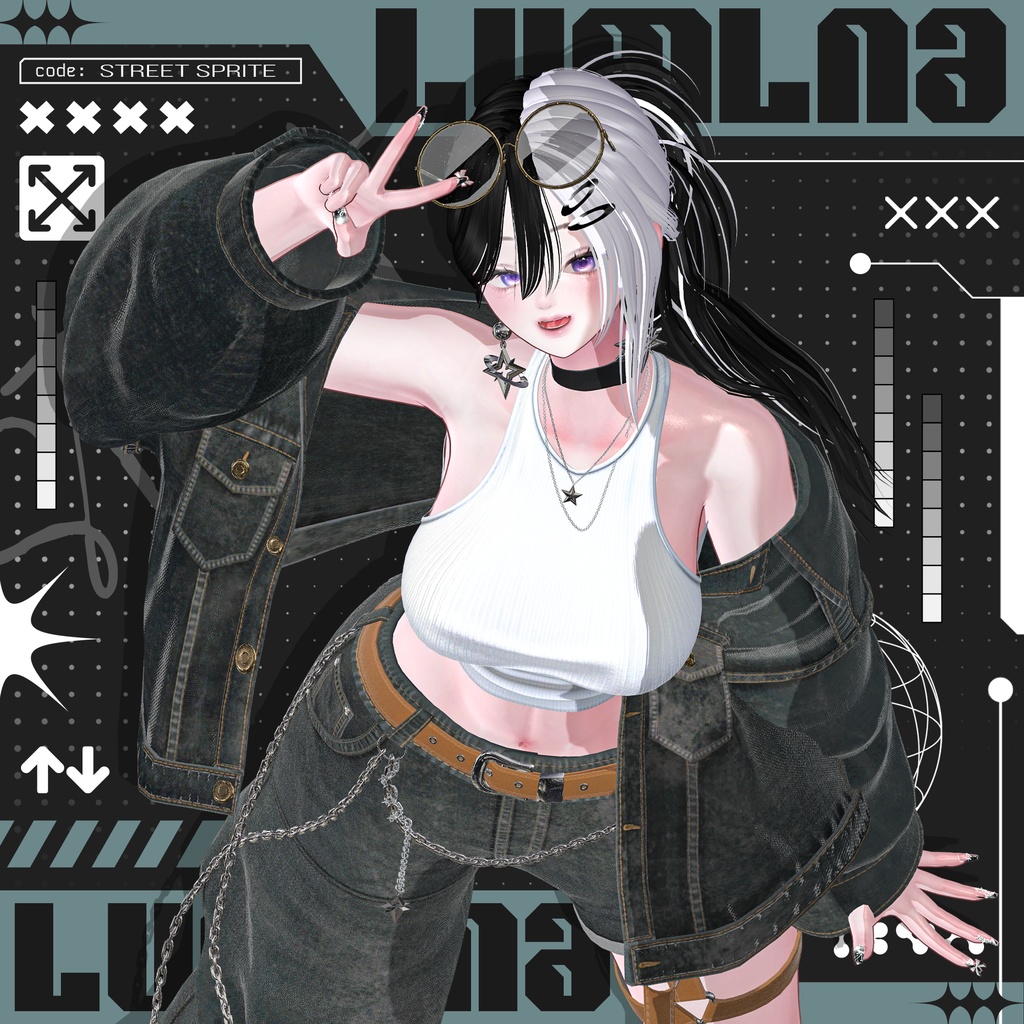 (📢セール中 12/15) 8アバター対応〖✨Street Sprite✨〗