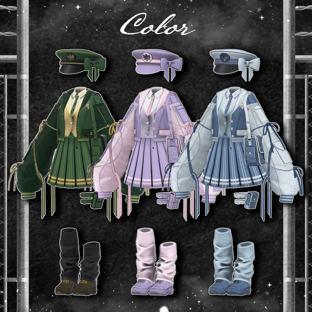 ✨ 発売週! 大幅セール ~ 06/28(日)00:00✨ 9 アバター対応〖⚜️Iris Legion⚜️〗