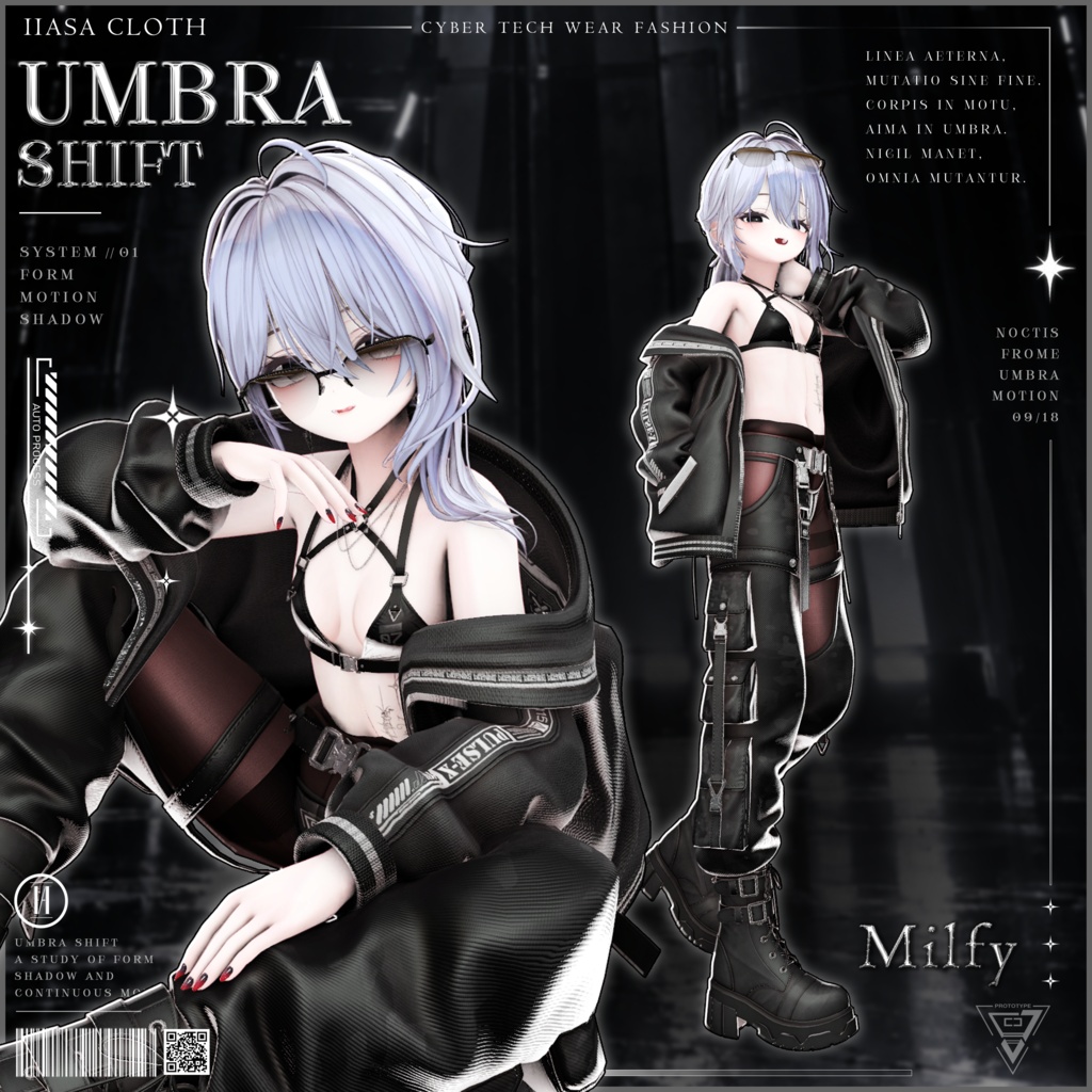 ⭐ 発売記念期間限定セール 09/19〜 09/28⭐ 12 アバター対応〖✦UMBRA SHIFT✦〗