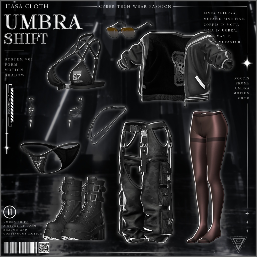 ⭐ 発売記念期間限定セール 09/19〜 09/28⭐ 12 アバター対応〖✦UMBRA SHIFT✦〗
