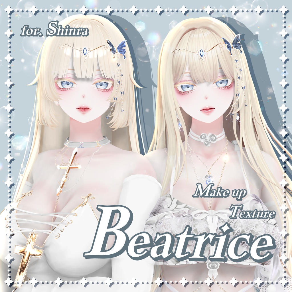 【 森羅 / Shinra 専用 】 Beatrice Make-up Texture [PSD]