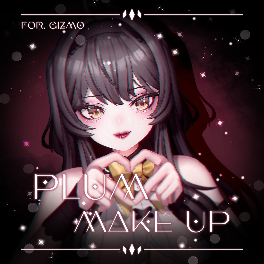 【 ギズモ / Gizmo 専用 】 Plum Make-up Texture [PSD]