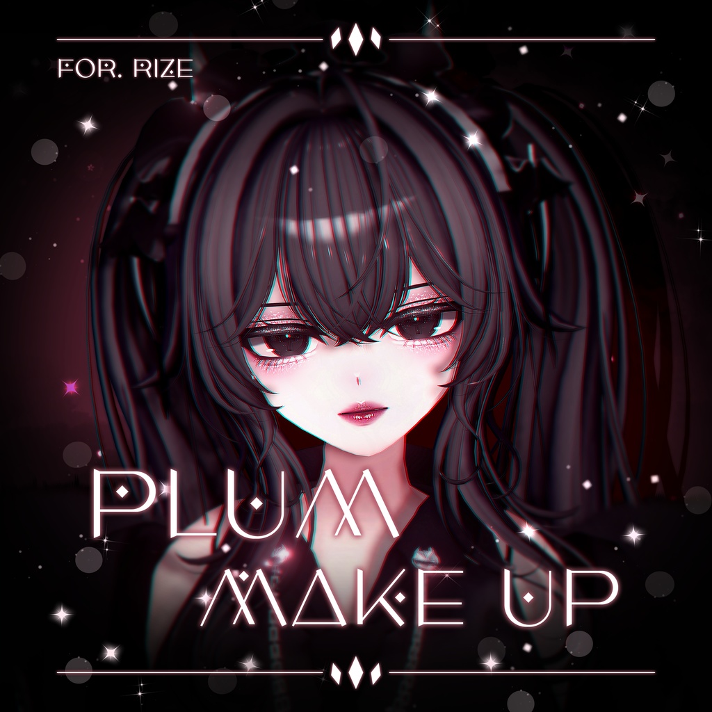 【 Rize 専用 】 Plum Make-up Texture [PSD]