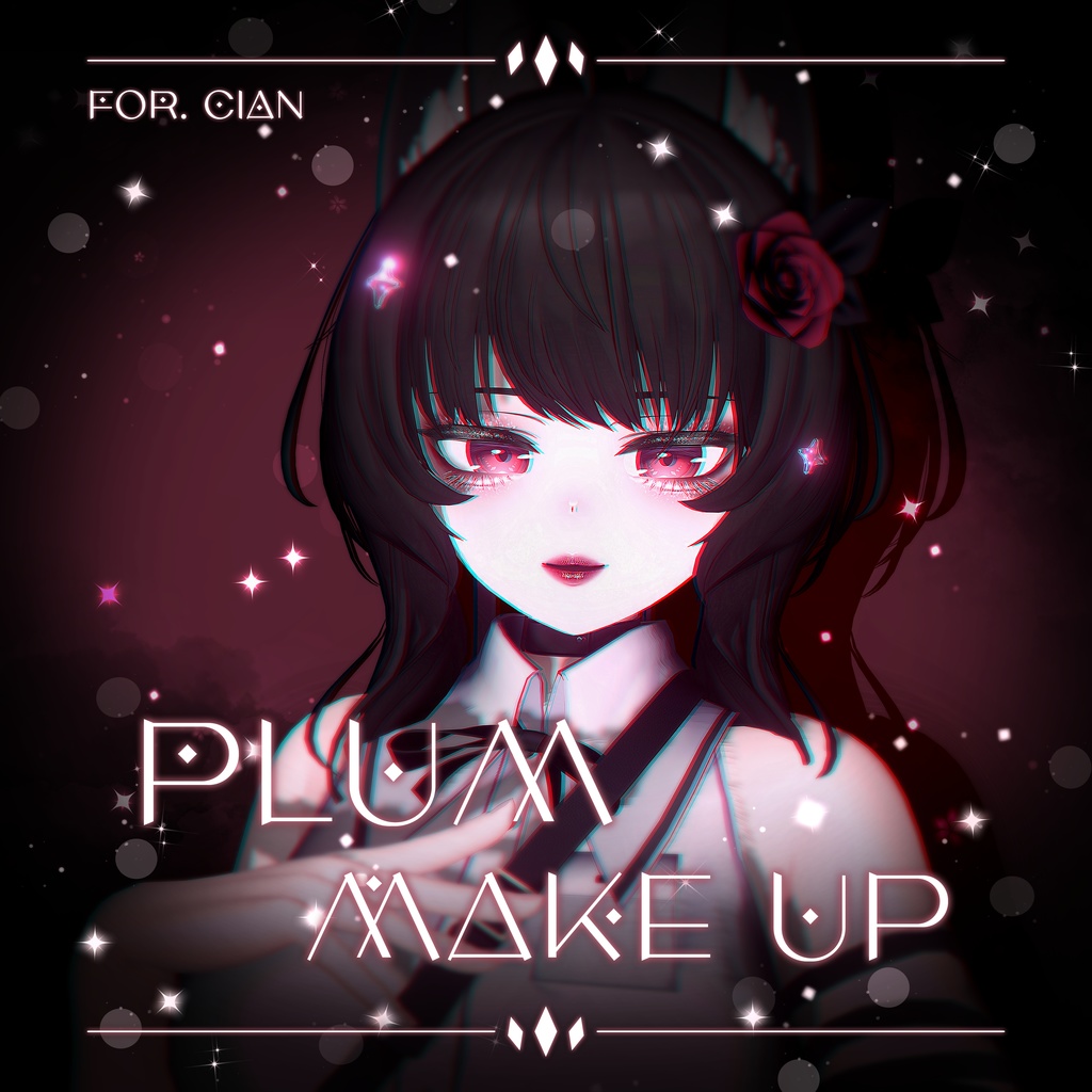 【 シアン / Cian 専用 】 Plum Make-up Texture [PSD]